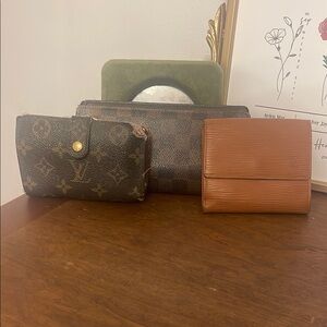 Louis Vuitton Wallet Trio